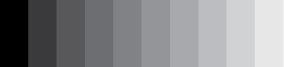 10-level grey scale